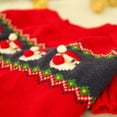 thumbnail image 5 of Dog Sweater Christmas Windproof Sweater Pet Kitten Winter Warm Clothes Apparel for Small Large Dog, 5 of 9