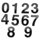 thumbnail image 4 of Self Adhesive House Numbers Durable ABS Engineering Plastics For Door Numbers Indoor Outdoor 10Pcs, 4 of 4