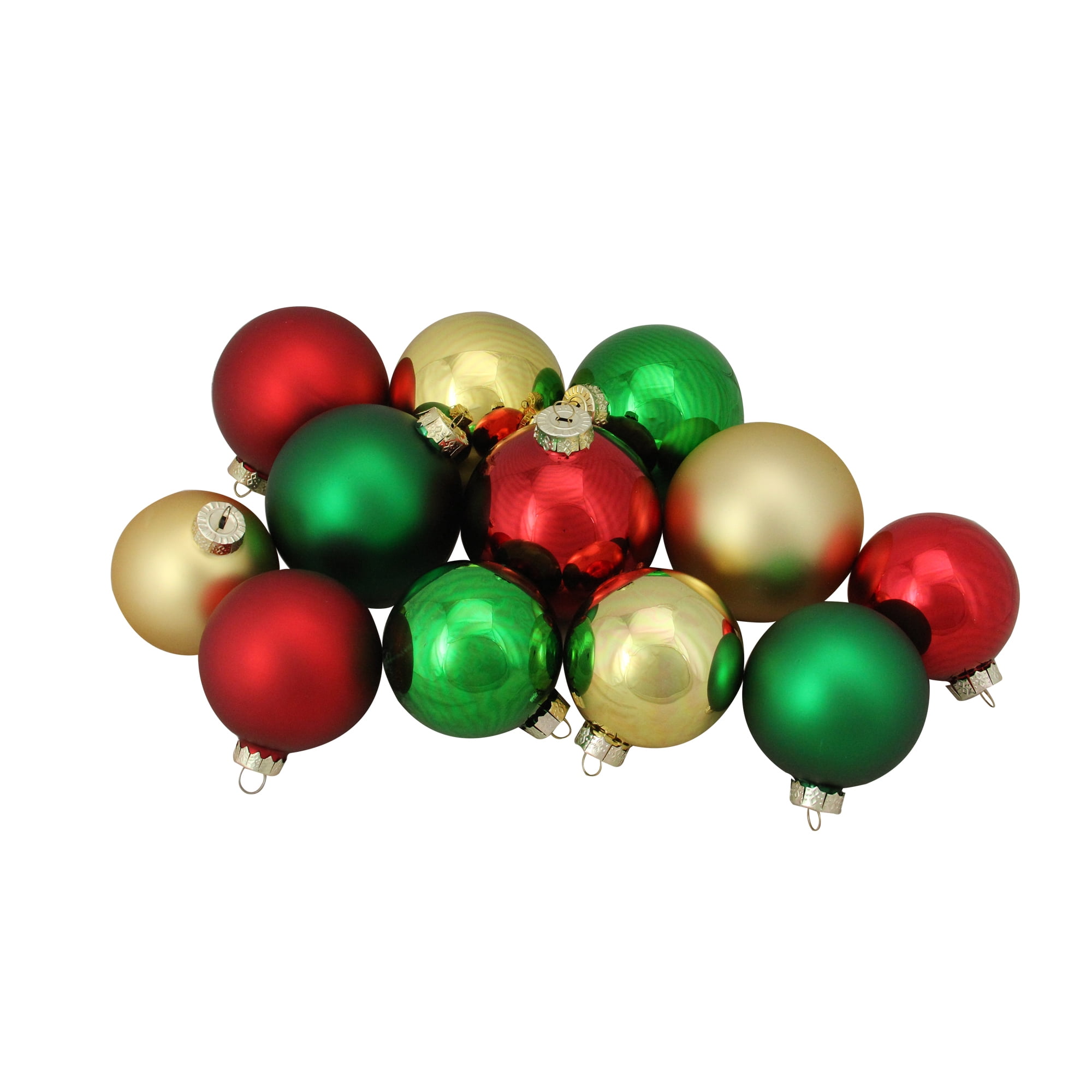 gold glass ball christmas ornaments