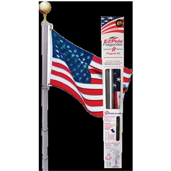 EZPOLE Flagpoles L-21 Liberty 21 ft. Flagpole Kit