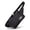 Black, variant on Crossbody Fanny Pack, Belt Bag with Adjustable Straps | Weather Resistant Waist Pack with YKK Zippers for Workout Running Traveling Hiking (Black, 1L)