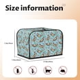 thumbnail image 5 of Lsque Cute Otters Print 2 Slice Toaster Cover , Kitchen Appliance Dustproof Protector , Toaster Protector Dustproof Kitchen Appliance Cover, 5 of 7