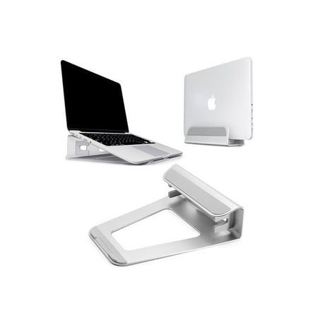 Aluminum Vertical Laptop Stand Cooling Platform Macbook Air Pro and iPad (Best Macbook Air Stand)