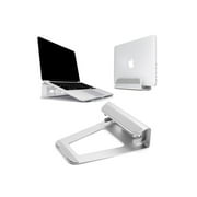 Aluminum Vertical Laptop Stand Cooling Platform Macbook Air Pro and iPad laptop