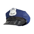 thumbnail image 4 of Sombrero de oficial de policía para niños Salvador accesorio de disfraz de Cosplay sombrero de policía oscuro, 4 of 10