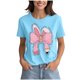 thumbnail image 4 of Camisetas de Manga Corta para Hombre Y Camiseta Impresa para Mujer Cuello Redondo Blusas de Moda, 4 of 4