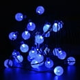 Qedertek Christmas Solar String lights LED Bubble Ball ,19.7ft 30 LED