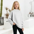 thumbnail image 5 of YunPes Toddler Bbay Girl Winter Sweatshirts Round Neck Velvet Sweatshirt Jackets for kids Bbay Girl Clothing Children's Hoodies, 5 of 7