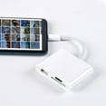 thumbnail image 2 of Shisuyan Hub USB Adaptateur USB C Blanc 1Ensemble 3.1 Po, 2 of 8