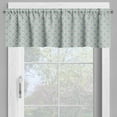 thumbnail image 4 of Ambesonne Quatrefoil Valance & Curtain, Circular Star Tile Motif, 55"x36", Tan Beige Blue, 4 of 6