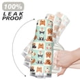 thumbnail image 6 of Paw Print Dog Lovers Tumbler 40oz - Vacuum Insulated Coffee Cup with Handle & Straw- Cute Gift for Female Dog Owners, 6 of 7