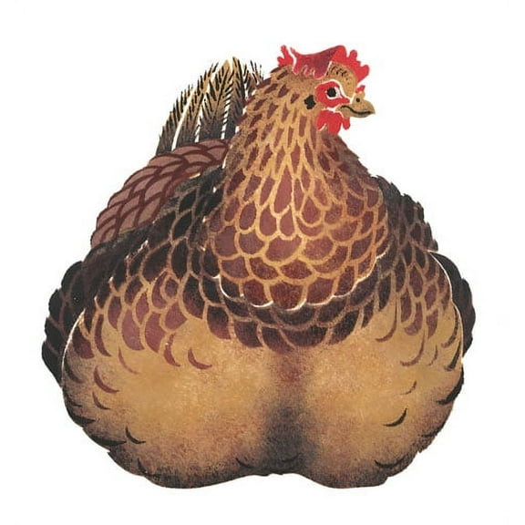 Mother Hen Wall Stencil - DEE295 by DeeSigns