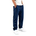 thumbnail image 7 of CONZONE Little Boys School Uniform Pants Straight Leg Flat Front Pants for Boys Drawstring Fall Trousers with Pockets, 7 of 7