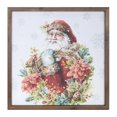 thumbnail image 2 of Melrose International Santa Frame 16"SQ MDF/Wood, 2 of 2