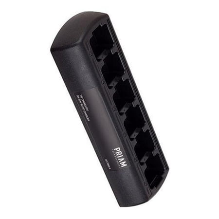 Charger for Icom IC-F14 Universal Rapid Six-Bay Drop-in Charger (Slim Design)