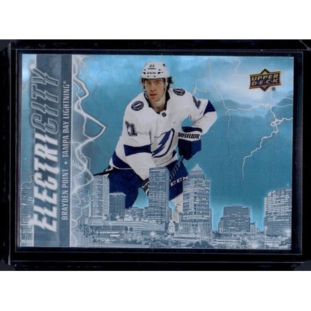 2024-25 Upper Deck Brayden Point Tampa Bay Lightning ElectriCITY #EC-27 Hockey Card