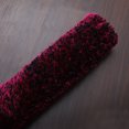 thumbnail image 5 of Rugsotic Carpets Hand Tufted Shag Polyester Eco-Friendly Area Rugs - 8'x10', Rectangle, Violet Black, Plain Solid Design, High Pile Handmade Anti Skid Rugs for Living Room, Bed Room K00111, 5 of 8