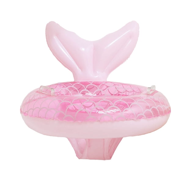 Flotador de piscina para bebés, flotador de natación para bebés, flotador de natación para bebés de sirena, entrenador de natación inteligente, flotadores de piscina inflables para niños peq