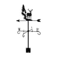 thumbnail image 1 of PVCS Weather Vane Decoration Roof Weather Vane Garden Courtyard Retro Decor, 1 of 9