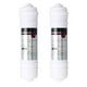 thumbnail image 1 of Cartucho de filtro Universal de carbón prepolimerizado UDF de repuesto de filtro de conexión rápida de 2 uds 10 pulgadas VoborMX herramienta, 1 of 8