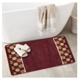 thumbnail image 2 of Rose Classic Bathroom Rug Modern Bath Rug Luxury Contemporary Decor Beautiful Shower Mat Unique Design Stylish Bathroom Runner Rug Bath Shower Tub Décor, 2 of 2