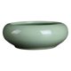 thumbnail image 1 of Maceta redonda grande de cerámica sin orificios de drenaje | Cuenco hidropónico para nenúfares | Jardinera de césped Calamus ecológica | Jarrón Ornamental Verde para Interiores y Exteriores, 1 of 7