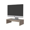 thumbnail image 3 of White Oak Monitor Stand,White Oak Melamine Furniture Primary Living Space Tables, 3 of 5