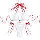 thumbnail image 1 of Traje de baño de dos piezas para mujer, conjunto de Bikini Sexy con cuello Halter, traje de baño de corte alto para vacaciones tropicales, ropa de playa, 1 of 5