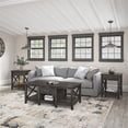 thumbnail image 2 of Pemberly Row Engineered Wood Coffee Table and End Table Set in Dark Gray Hickory, 2 of 8