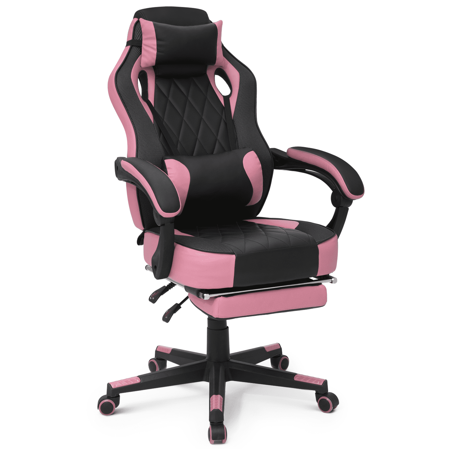 MoNiBloom Ergonomic Racing Gaming Chair, Teens Desk Seat with Headrest