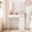 Light Strip Type-White, variant on EDX Vanity Desk with Mirror and Lights, Makeup Vanity Table with Hair Dryer & Power Outlet, 2-Drawer Dressing Table for Bedroom,White