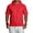 136#Red, variant on Short Sleeve Hoodies for Men Activewear Oversized Hoodie Shirt Kangaroo Pocket Beige S