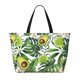 thumbnail image 2 of Disketp Watercolor Green Tropical Bolsa de Playa de Gran Capacidad, Bolso Impermeable y a Prueba de Arena para Mujer, Ideal para Playa, Piscina y Natación, 2 of 7