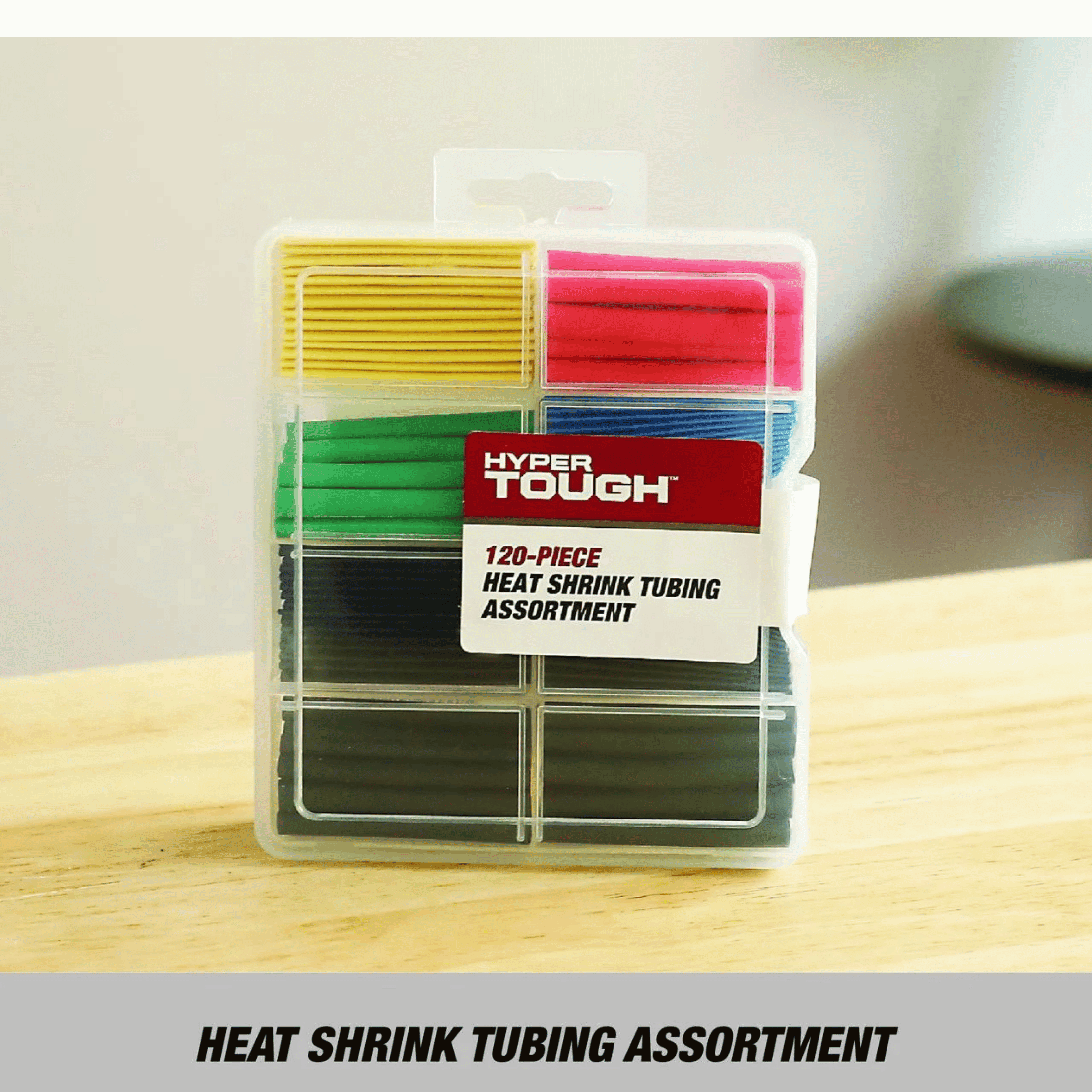 Hyper Tough 120-Piece Assortment Heat Shrink Tubing Wire Connectors