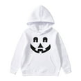 thumbnail image 1 of Chandail à Capuchon d'Halloween pour Garçons, Chandail Molletonné à Enfiler pour Enfants, Veste en Molleton Douce avec Motif Graphique, Tenue Décontractée Confortable, 1 of 3