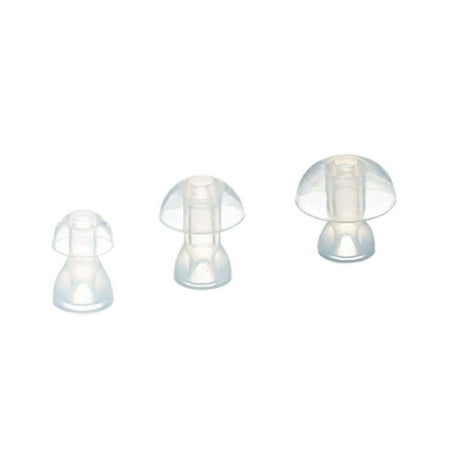 tooloflife 1/10 Pcs Universal Hearing Aid Domes Silicone Sleeve Earbud Replacements