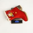 thumbnail image 4 of Christmas Women's Shoes Embroidered And Winter Warm Cotton Boots Woolen Boots Thick Heels Short Boots, 4 of 8