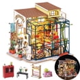 thumbnail image 1 of Kit de casa en miniatura Rolife Emily's Flower Shop con muebles, 1 of 9