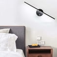 thumbnail image 2 of Dimmable LED Mirror Lights with Switch, 300° Rotatable Bathroom Wall Light LED 8W 4000K Bathroom Mirror Lamp.., 2 of 5