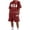Brick Red, variant on Short Sets Men 2 Piece Outfits Summer Short Sleeve USA Print T-Shirt and Shorts Loose Fit Comfortable Loungewear Beach Set