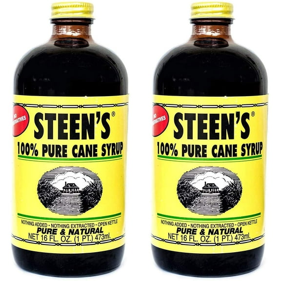 Steen's 100% Pure Cane Syrup, 16fl. oz (2 Pack (16 oz))
