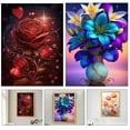 thumbnail image 2 of DIY Landscape Fantasy Flower Sticker Diamond Art Kitss - 12*16 Inch, 2 of 8