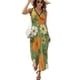 thumbnail image 1 of Vestido Largo Sin Mangas Para Mujer, Floral Traje Informal Para Cumpleaños, Verano, 1 of 5