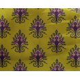 thumbnail image 4 of oneOone Georgette Viscose Fabric Leaves|Floral & Paisley Block Print Fabric BTY 42 Inch Wide, 4 of 4