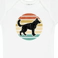 thumbnail image 4 of Inktastic German Shepherd Silhouette Vintage Retro Boys or Girls Baby Bodysuit, 4 of 5