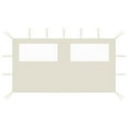 thumbnail image 4 of vidaXL Canopy Sidewall Patio Pavilion Panel Walls Gazebo Sidewall with Windows, 4 of 6