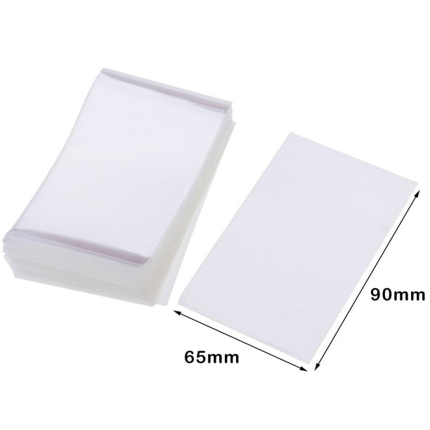 Funda De Cartas Uniclife 200 Penny Sleeves Ultra Transparentes - Protector PP Sin PVC Para Tarjetas Deportivas Y MTG, 66x91 Mm