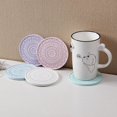 thumbnail image 1 of Sous-verres Absorbants Polyvalents Coloré Diatomite Tasse Mat Antidérapant Résistant à la Chaleur Protégeant les Accessoires de Décoration de Table pour le Bureau à Domicile et la Cuisine, 1 of 8