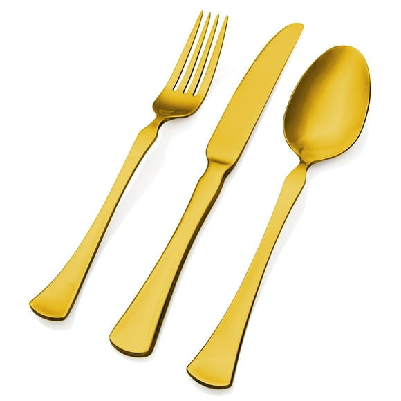 Hampton Forge Skandia - Refined Gold - 20 Piece Flatware Set Service for 4