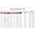 thumbnail image 4 of AKYUSGFL Fashion Rings for Women Synthetic Diamond Studded Zirconia Inlaid Rings Wedding Engagement Rings Jewelry Accessory Gifts, 4 of 5